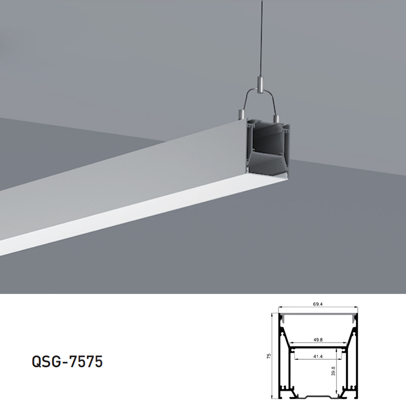 Hanging Aluminum Channel For LED Strips Lighting - Inner Width 49.8mm(1.96inch) Hanging Aluminum Channel For LED Strips Lighting - Inner Width 49.8mm(1.96inch)
